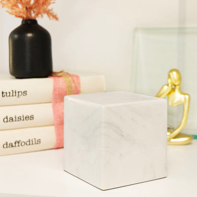 Aurora Keepsake Cube Urn - Natural Grace