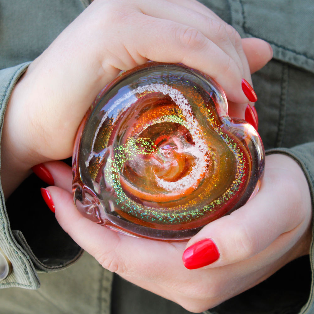 Living Glass Hearts - Be a Tree Cremation